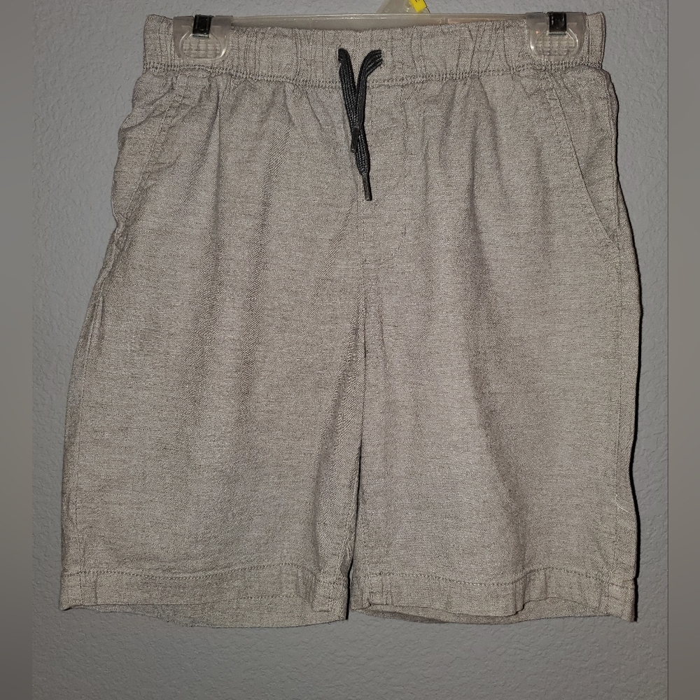 Old Navy shorts boys XL 14-16 Gray School Adjustable waist